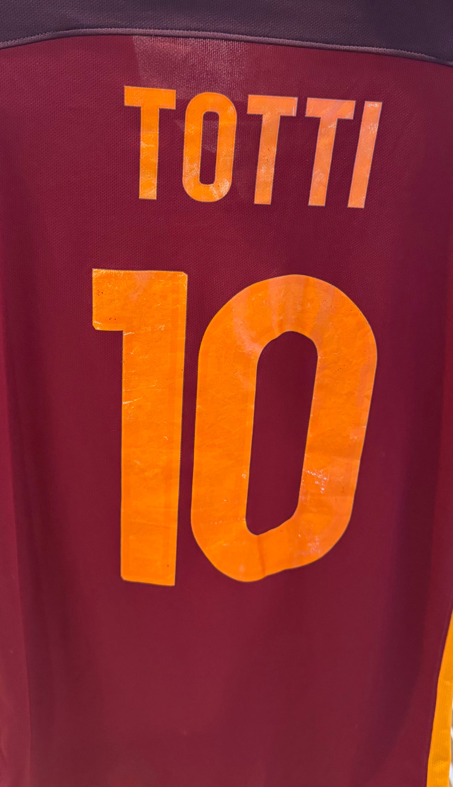 2014-15 AS Roma Home Jersey – Totti #10 | Nike Kit S