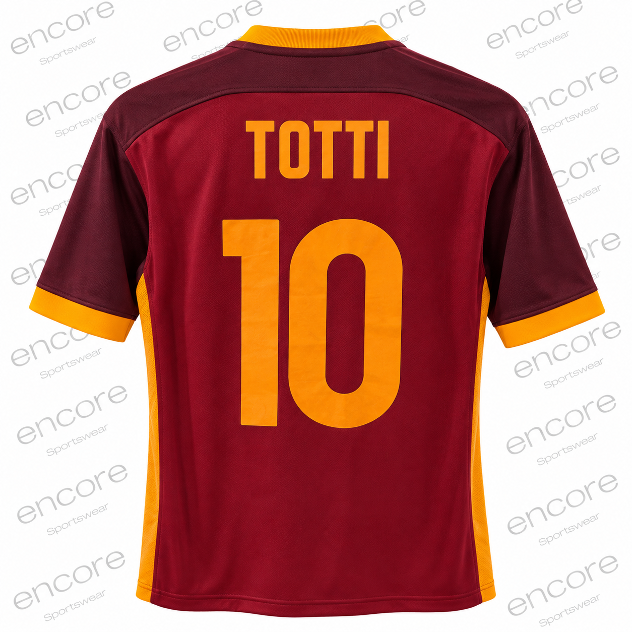 2014-15 AS Roma Home Jersey – Totti #10 | Nike Kit S