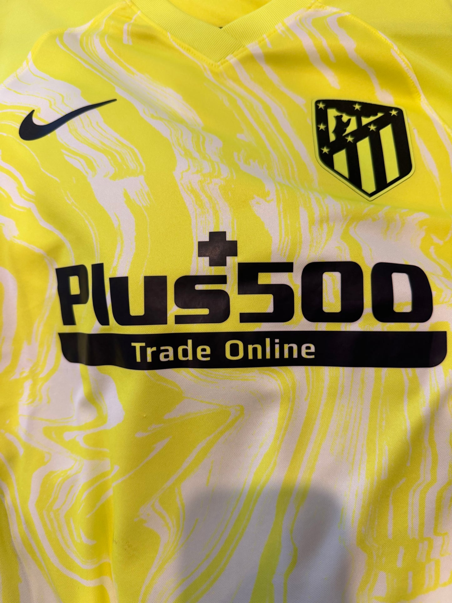 2020/21 Atlético Madrid Third Shirt - Nike Dri-FIT Volt Jersey (Size Medium)