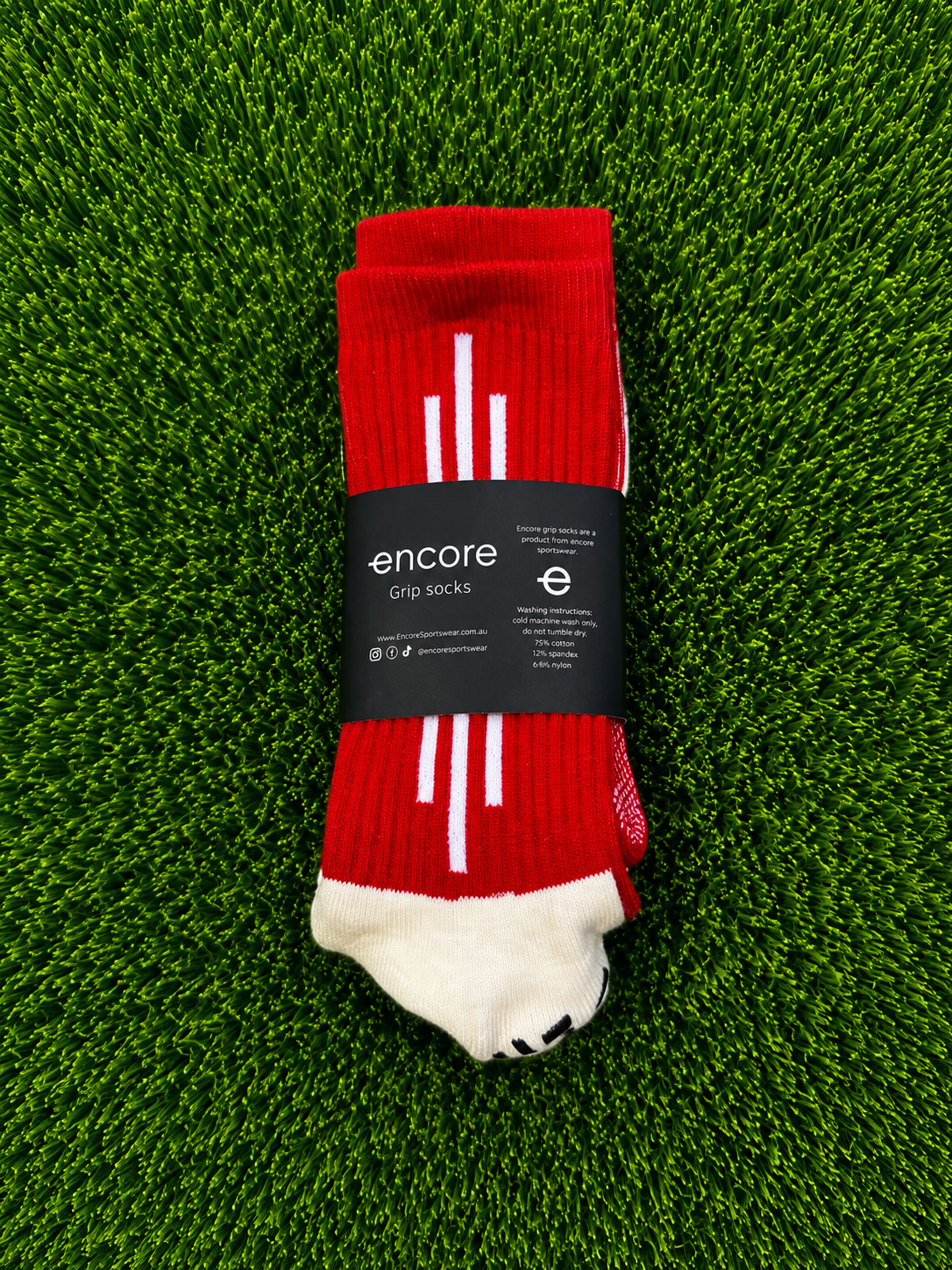 Grip socks- Red