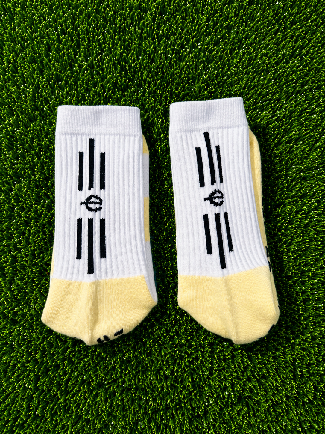 Small White Grip Socks