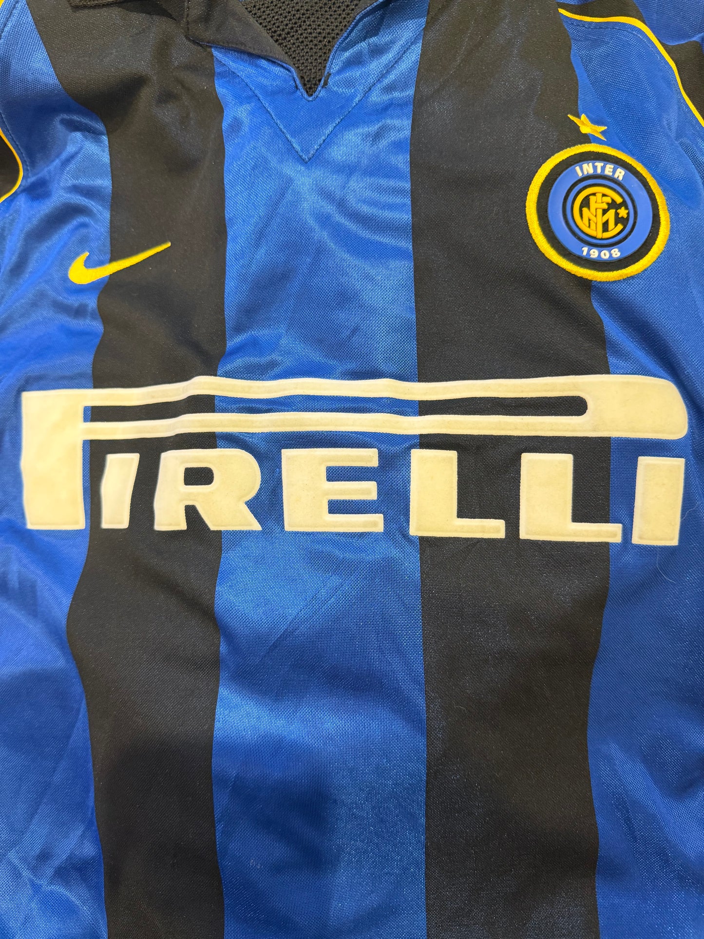 Vintage 2001-02 Inter Milan Home Jersey – Ronaldo #9 | Nike Japan Authentic Retro Shirt