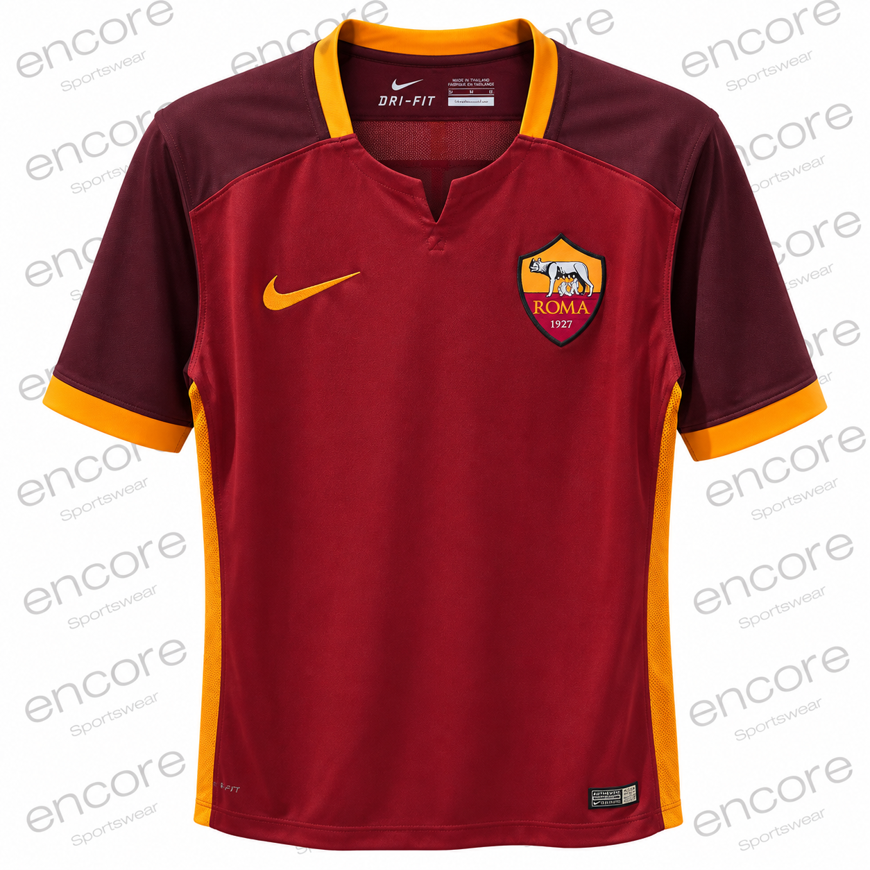 2014-15 AS Roma Home Jersey – Totti #10 | Nike Kit S