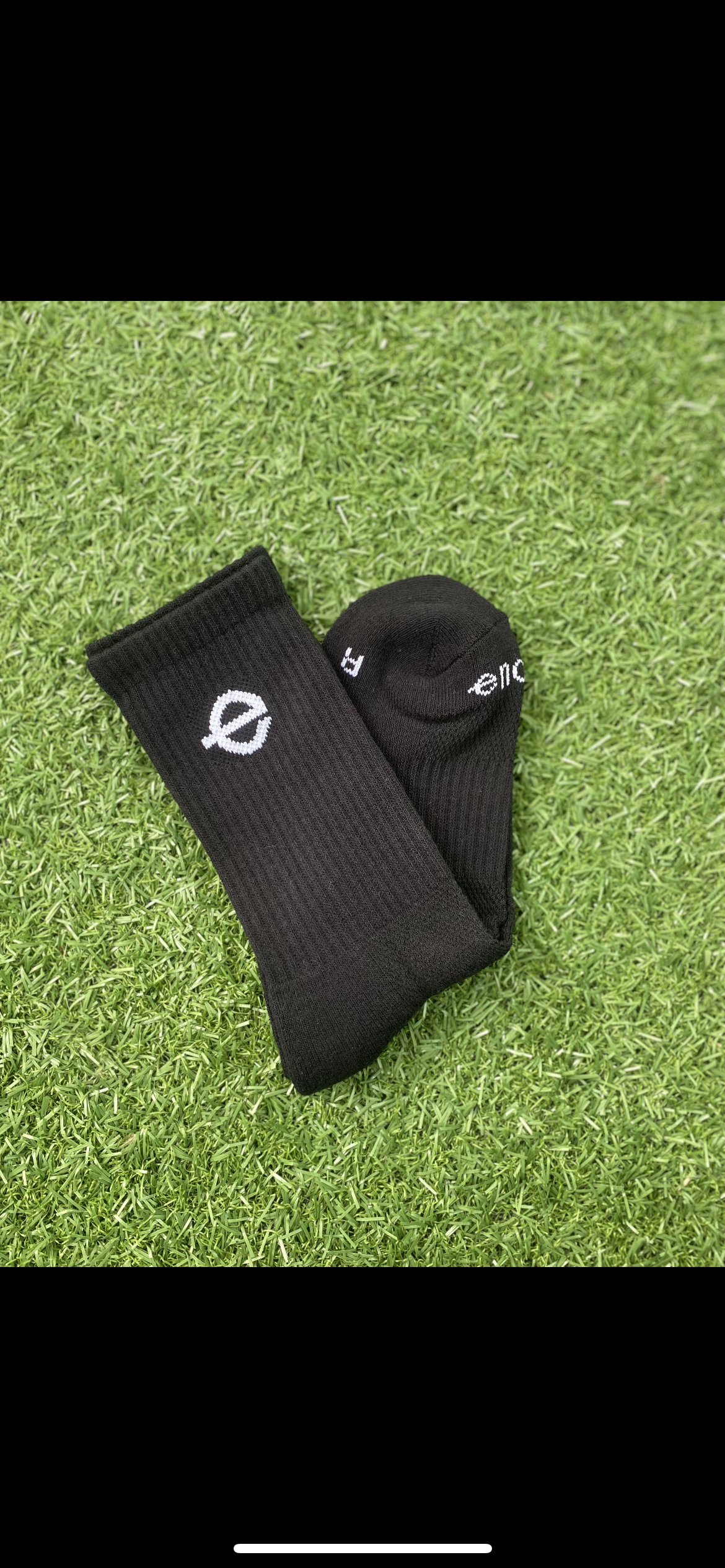 Black Crew Socks