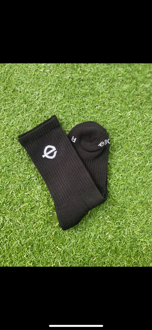 Black Crew Socks