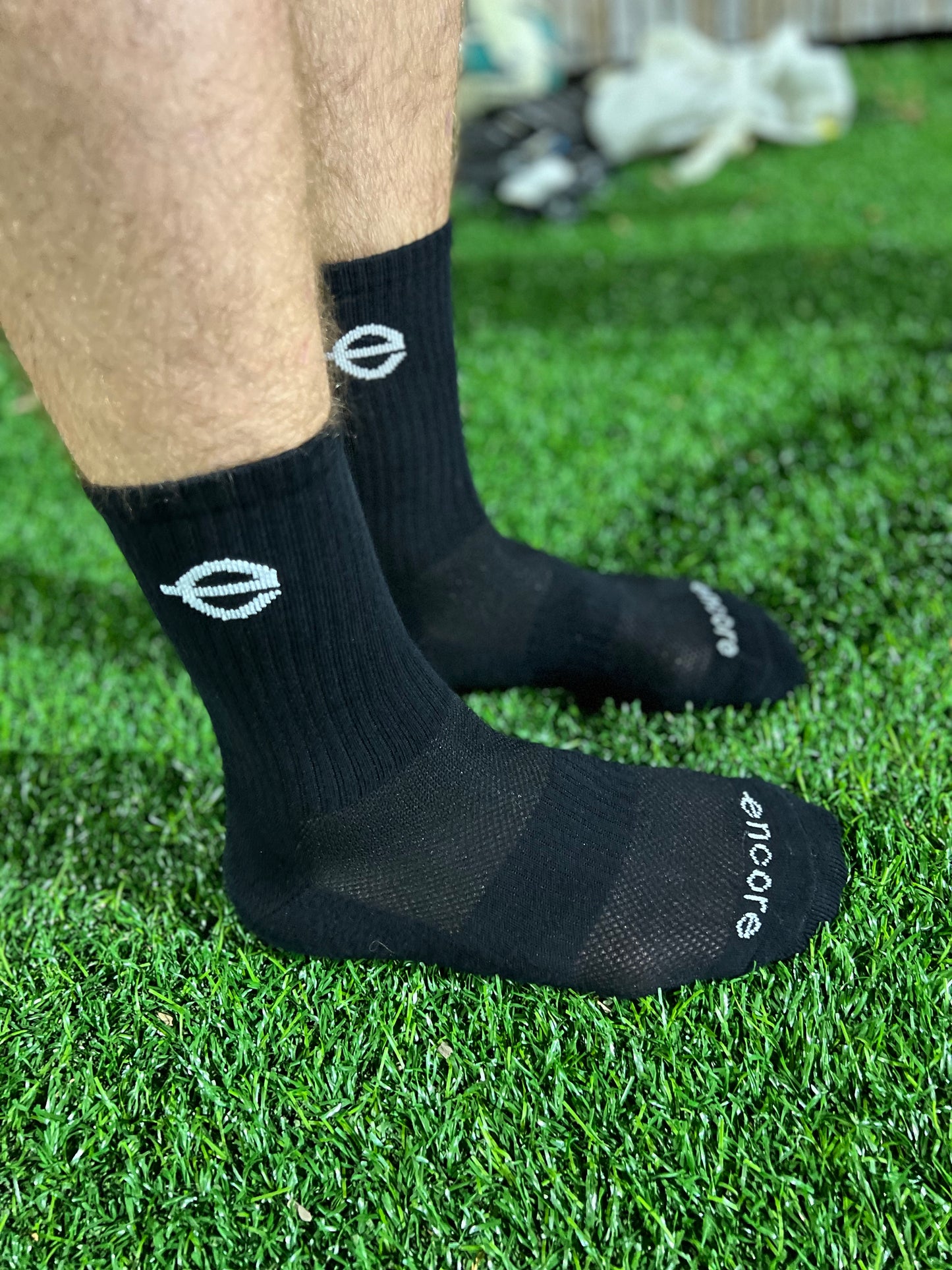 Black Crew Socks