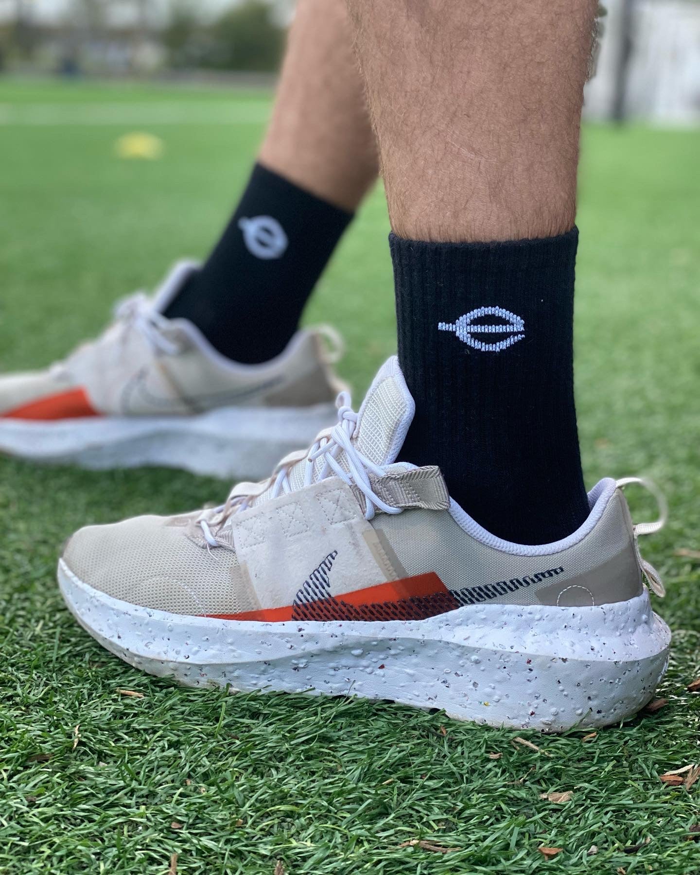 Black Crew Socks