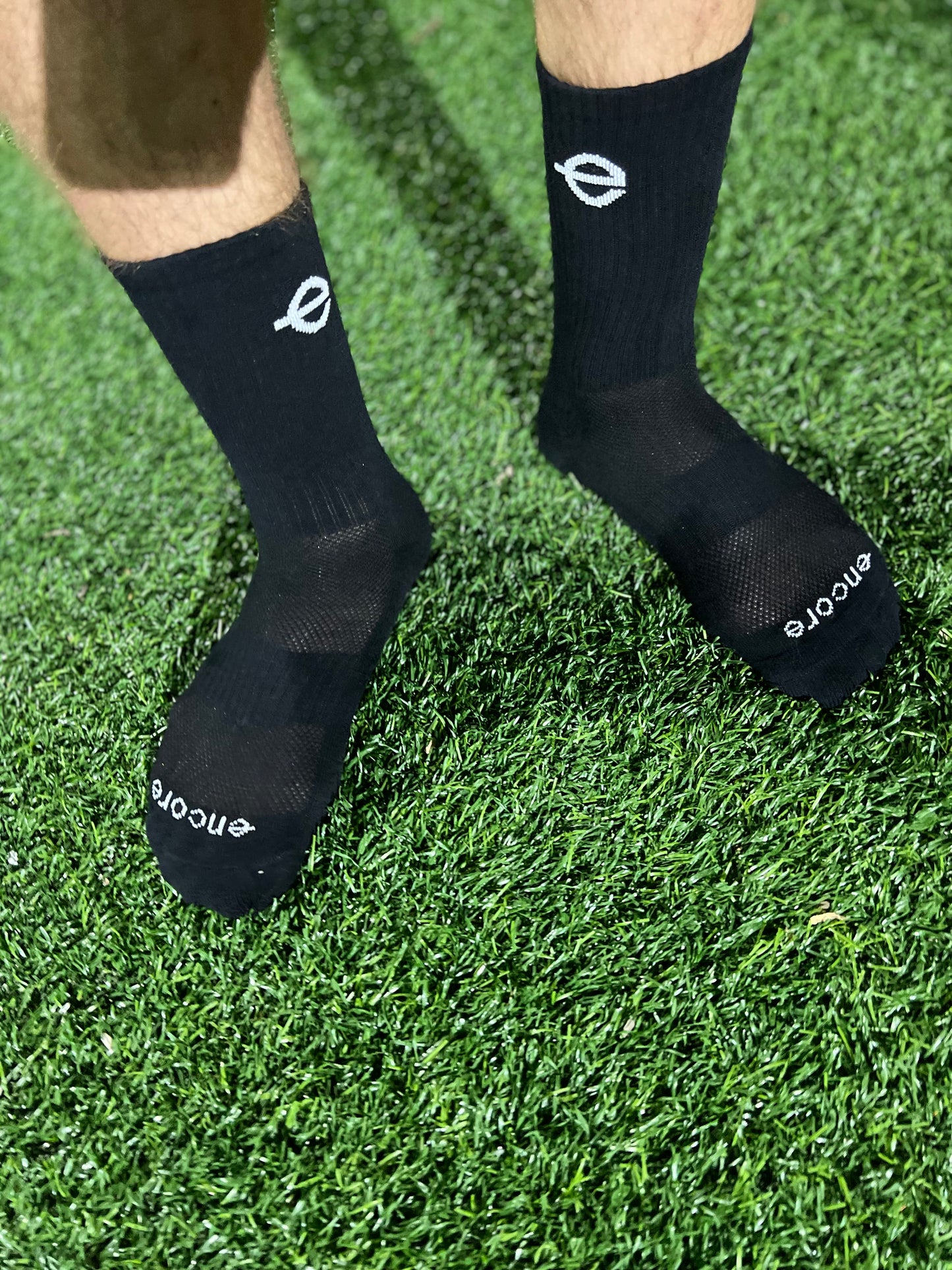 Black Crew Socks